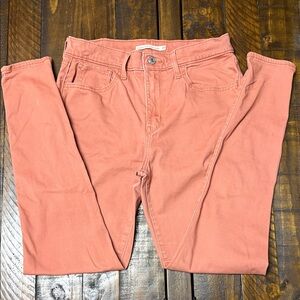 Levi's Salmon 720 High Rise Skinny Jeans